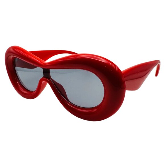 6186 | Red Futuristic Sunglasses - Picture 2 of 5